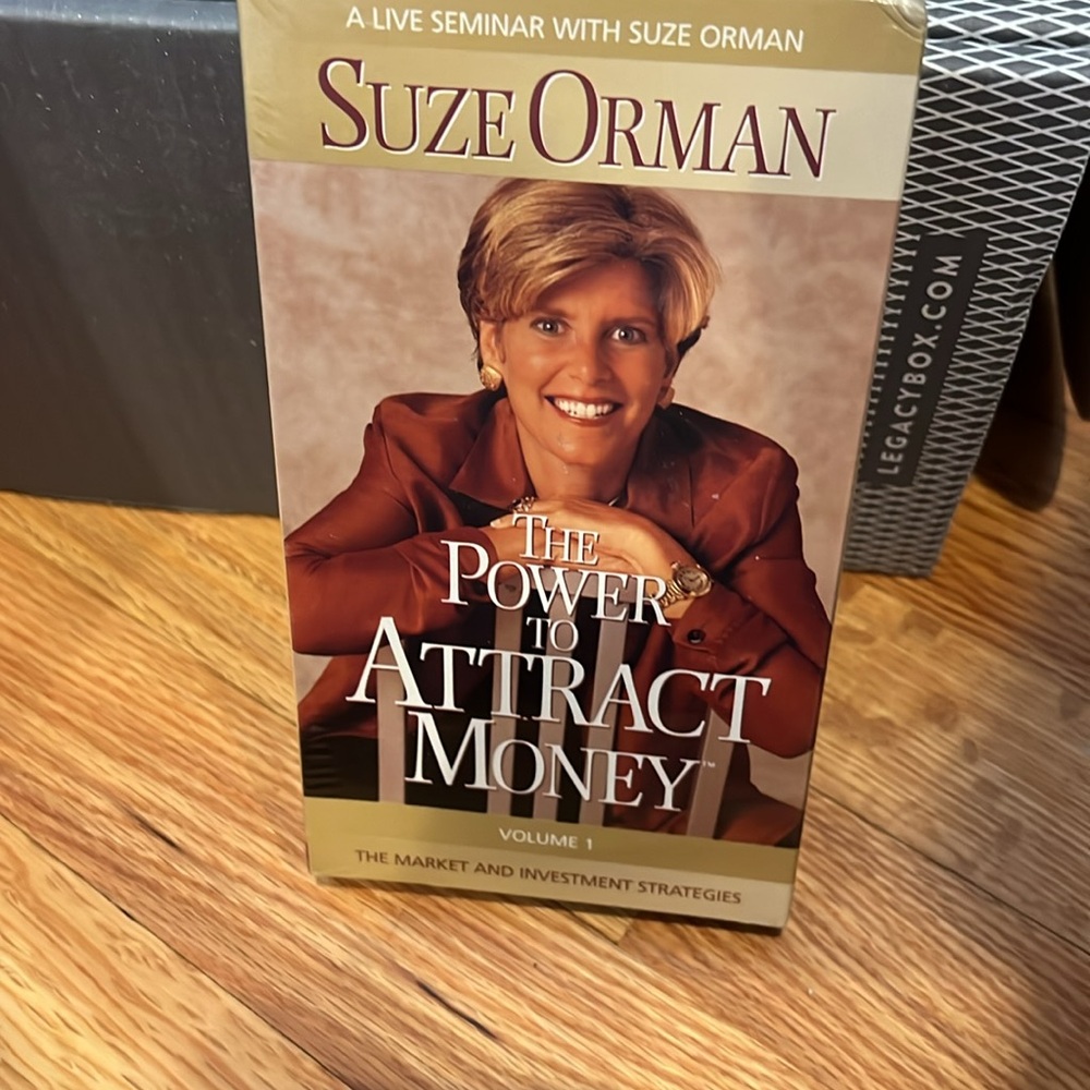 Suze Orman the power to attract money tapes